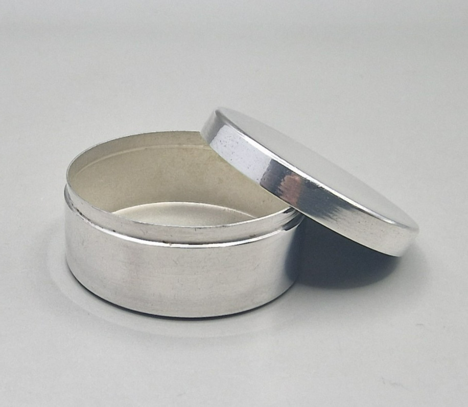 Superb Solid Silver Snuff/Pill Box – VOURAKIS – Greek 925 Sterling