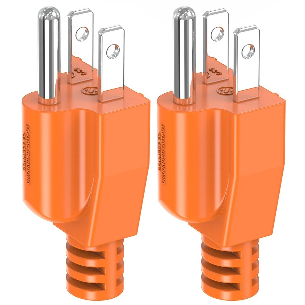 Ground Bonding Plug for Floating Neutral Systems, 2-Pack, 16A Surge Protection