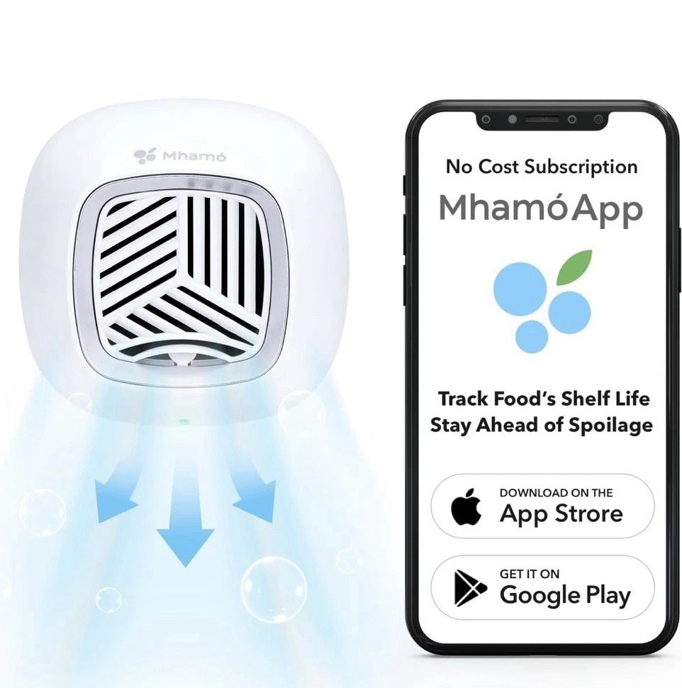MHAMO Fridge Deodorizer - Rechargeable Mini USB Refrigerator Deodorizer