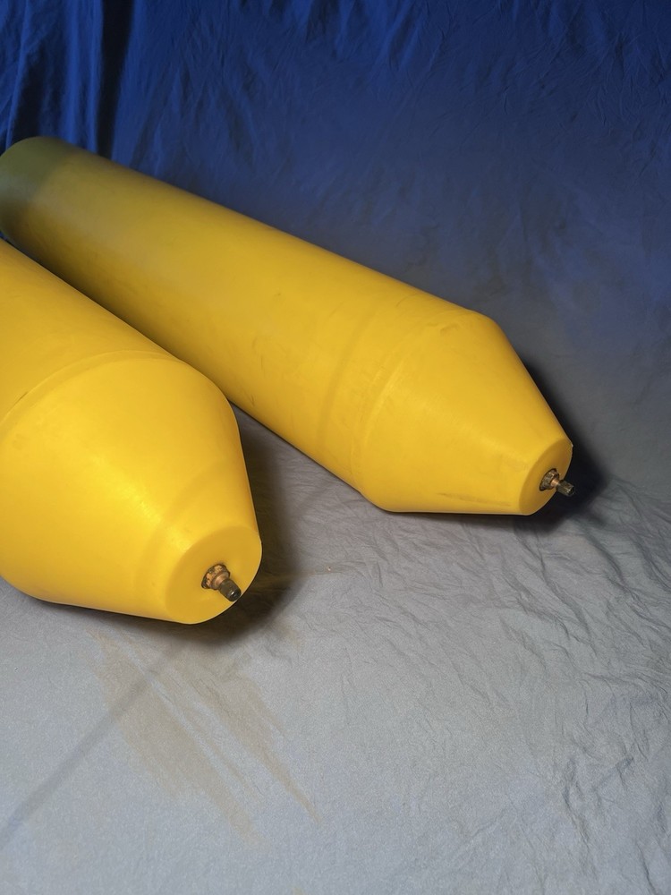 Gold Dredge Pontoons Yellow