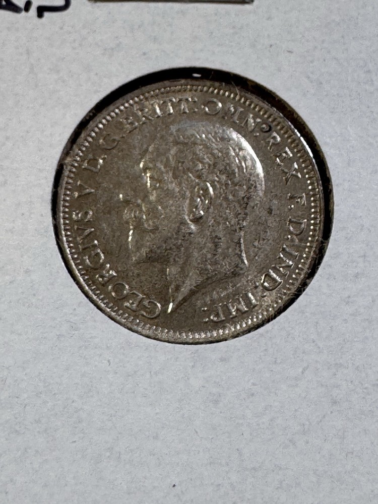 1936 Great Britain Silver 6 Pence