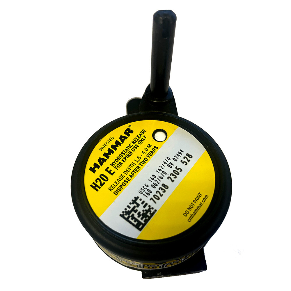 McMurdo Hydrostatic Release Unit HRU for E3/E5 EPIRB SOLAS Approved 82-962-001A