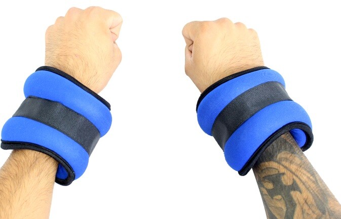 2LB Blue Colored Wrist/Ankle Weights