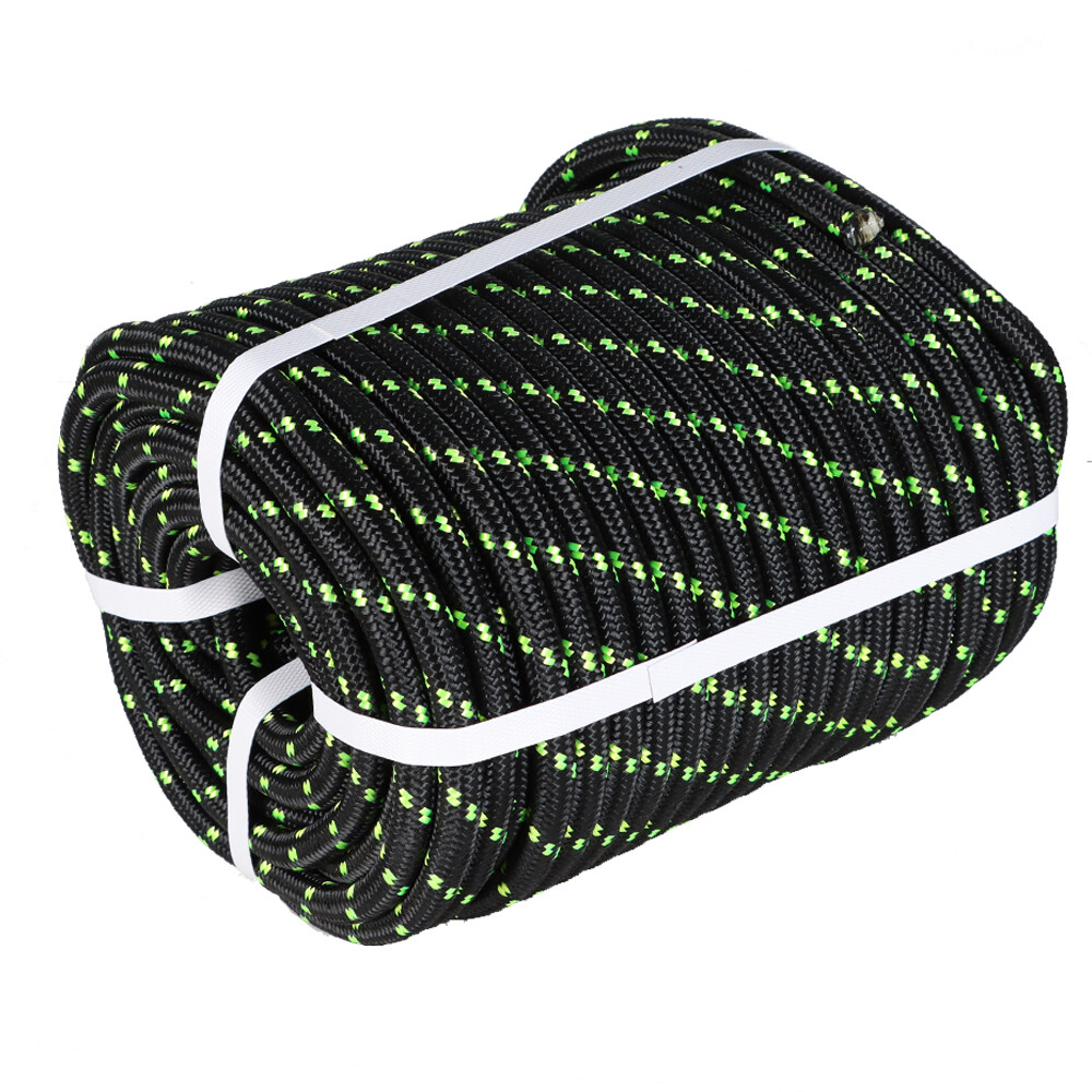 Breaking Strength 6180lbs 1/2" x 200' Double Braid Polyester Rope Rigging Rope