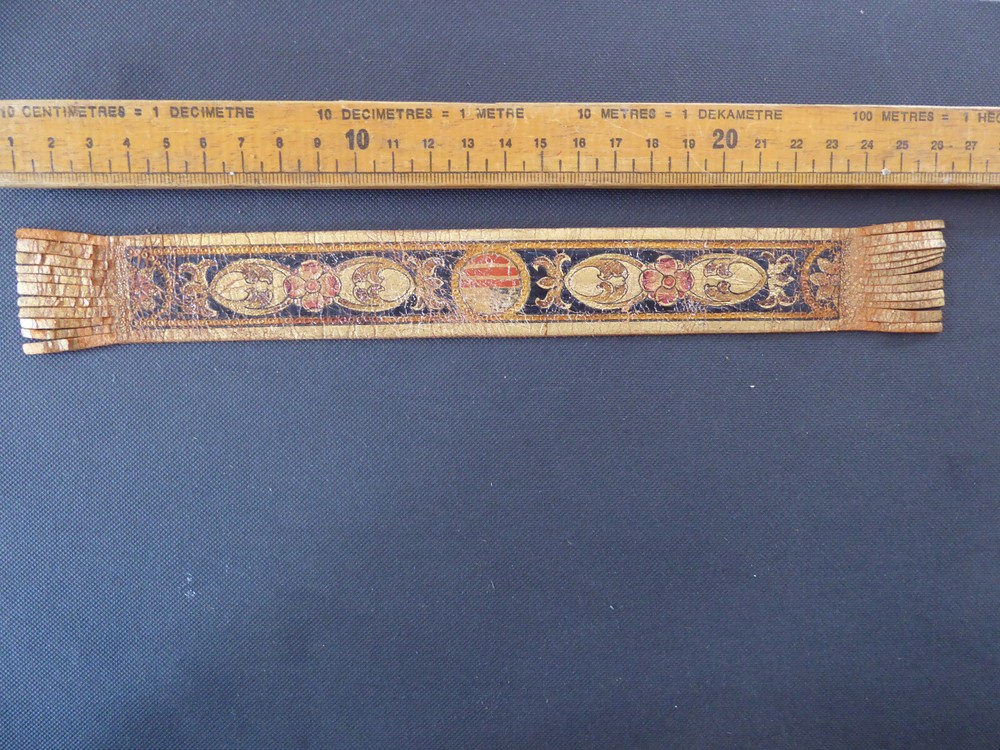 Leather Bible marker bookmark