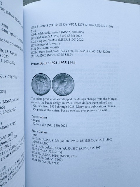 US Error Coin Guide - 2023, Over 3500 error listings, by Stan McDonald