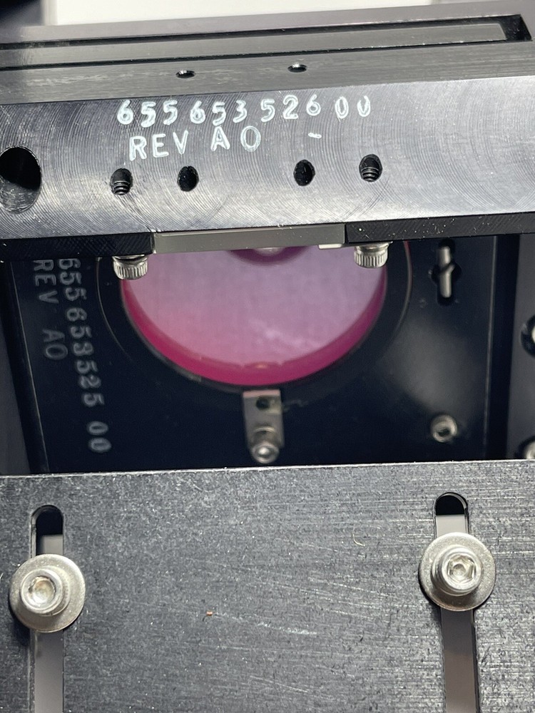 KLA Instruments Adjustable Microscope Base Laser Plate 655 653 526 525 529