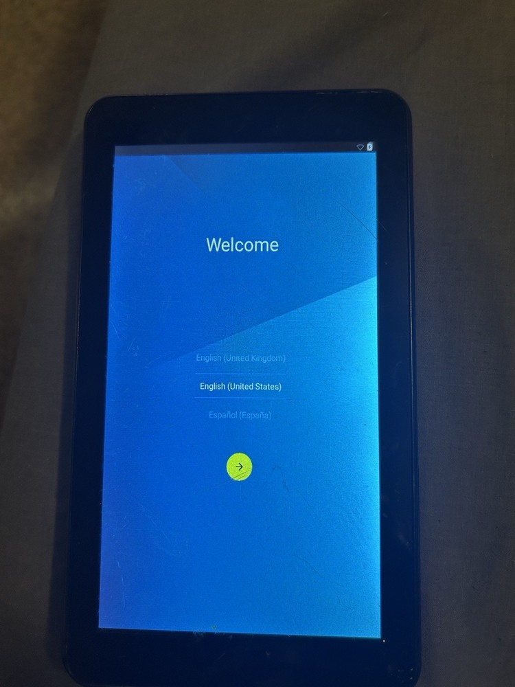 Emerson Android Tablet Model EM756 Tested Box Small