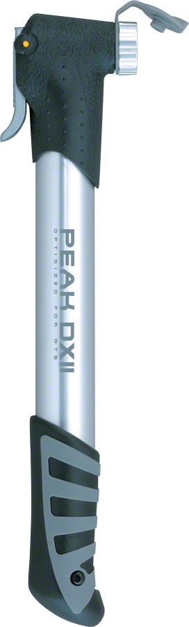 Topeak Peak DX II MasterBlaster Silver Hand Pump - Compact Presta & Schrader