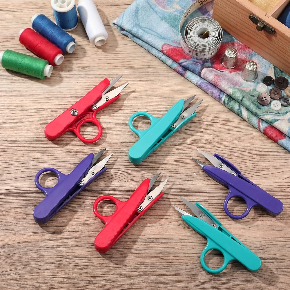 24 Pcs Mini Upgrade Sewing Scissors Fabric Thread Snips Scissors for Sewing T...