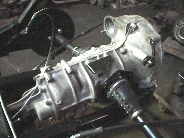 1950-1968 VW Beetle Swing Axle Transmission Boot Kit, Split Style German