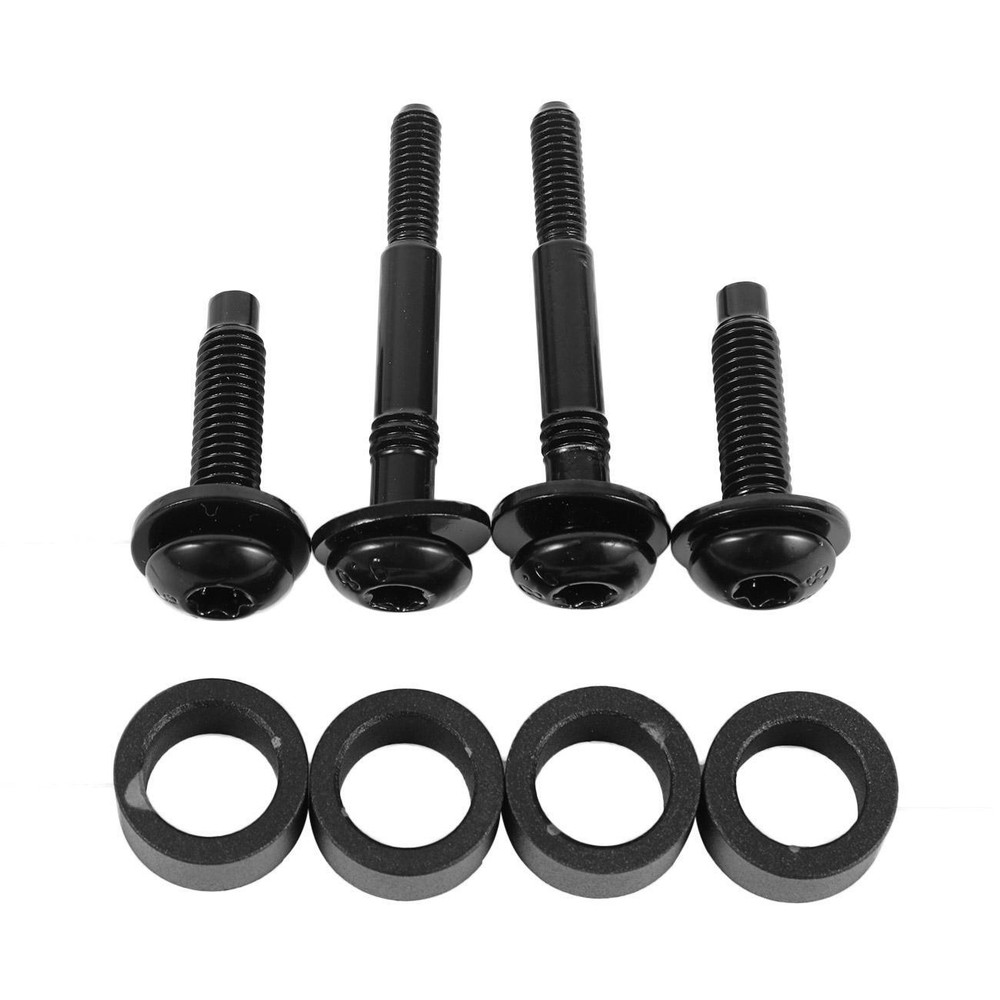 Pair Dual A-Pillar LED Work Light Mounting Bracket for 18-24 Jeep Wrangler JL