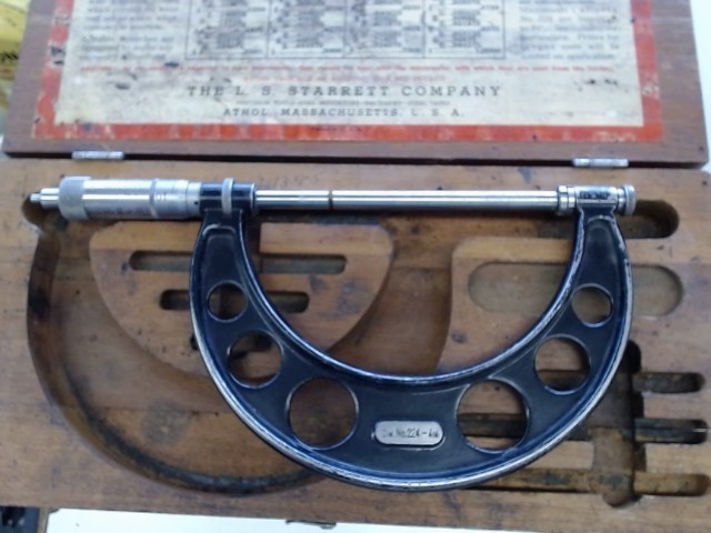 VINTAGE STARRETT 244 CALIPER PLEASE READ