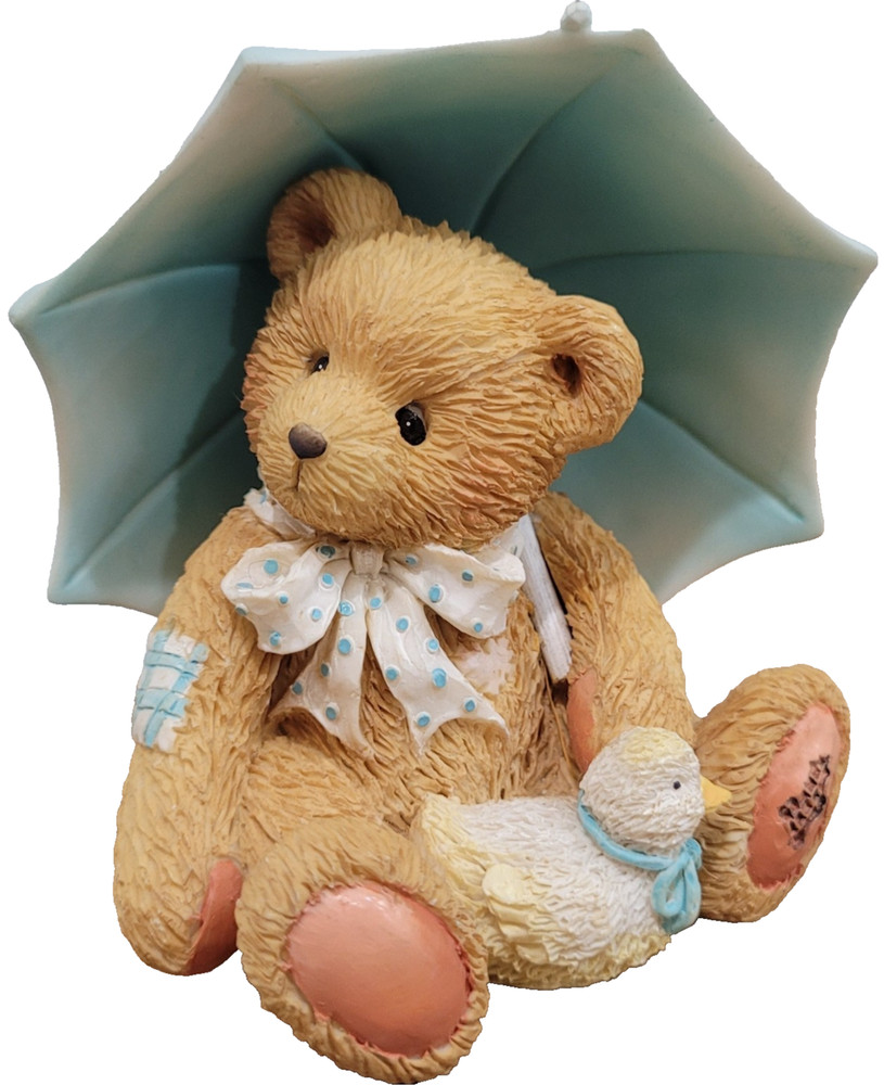Cherished Teddies Alan April Bear Figurine