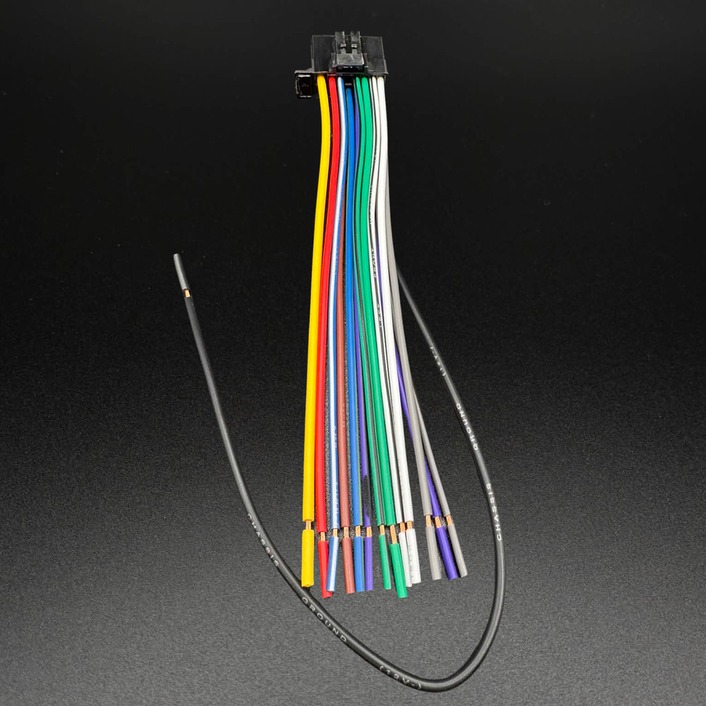 POWER WIRE HARNESS FOR KENWOOD KDCBT33 KDC-BT33 KIT WITH CONNECTORS