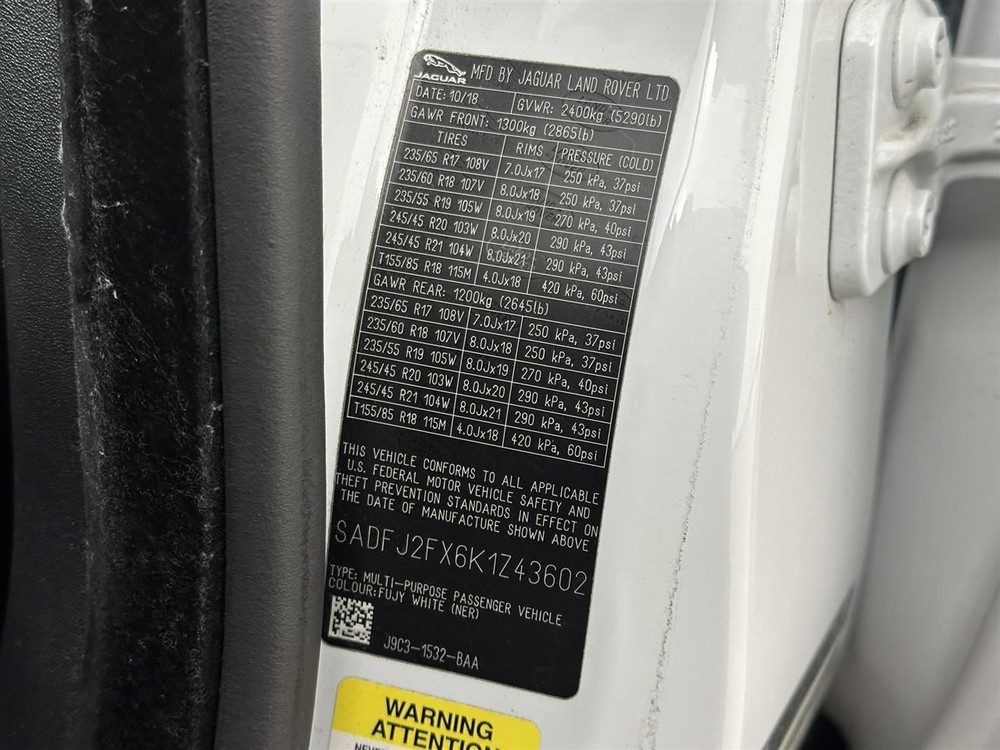 Camera/Projector Camera Windshield Mounted Fits 18-19 E-PACE 2824538