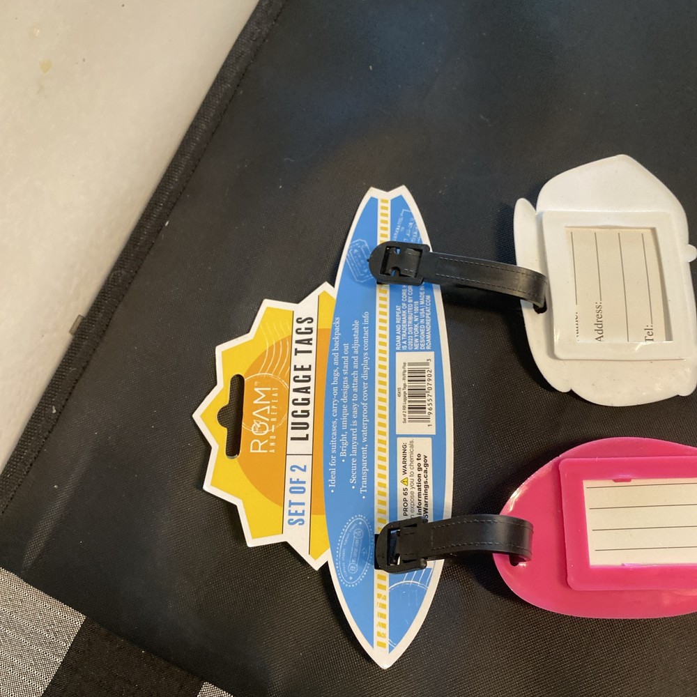 Luggage Tags From Roam Flip Flop & Van
