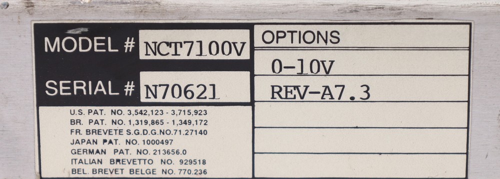 Luxtron Transmet Temperature Measuring System NCT7100V