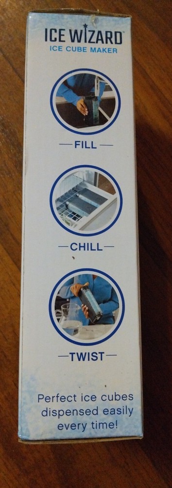 Allstar CEW01112 Ice Wizard 12 Ice Cube Maker Dispenser Open Box Creates 12 Cube