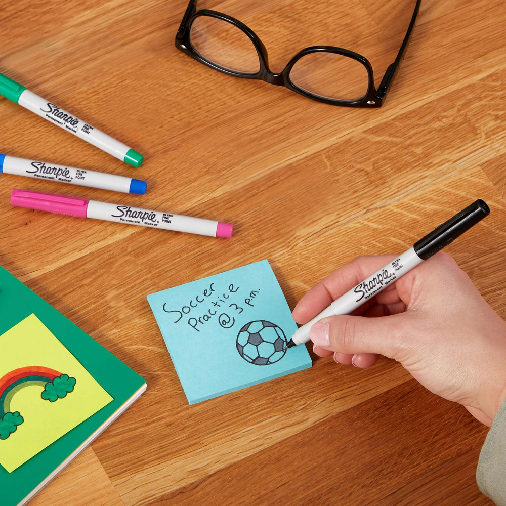 2 Pack Sharpie Permanent Markers 24 Count Ultra Fine Point Assorted