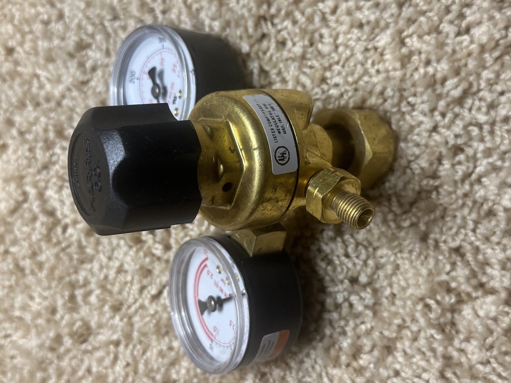 harris argon regulator Acetylene CGA-520