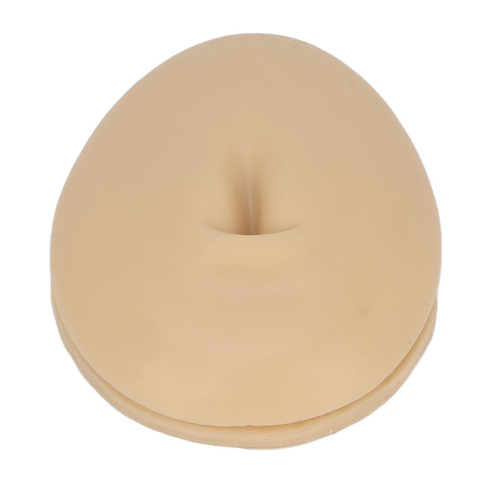 Silicone Navel Model For Piercing Practice Soft Human Belly Button Model New