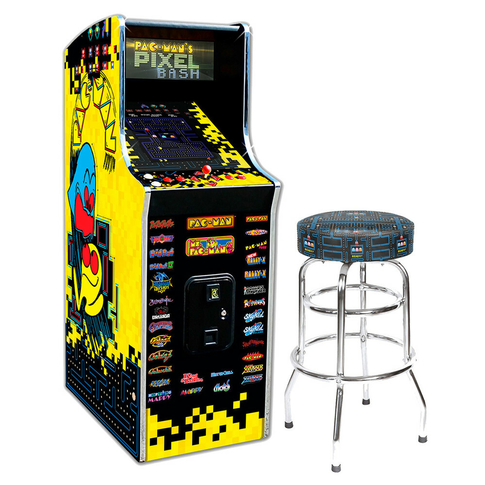Pac-Man Pixel Bash Home Cabaret 32 games