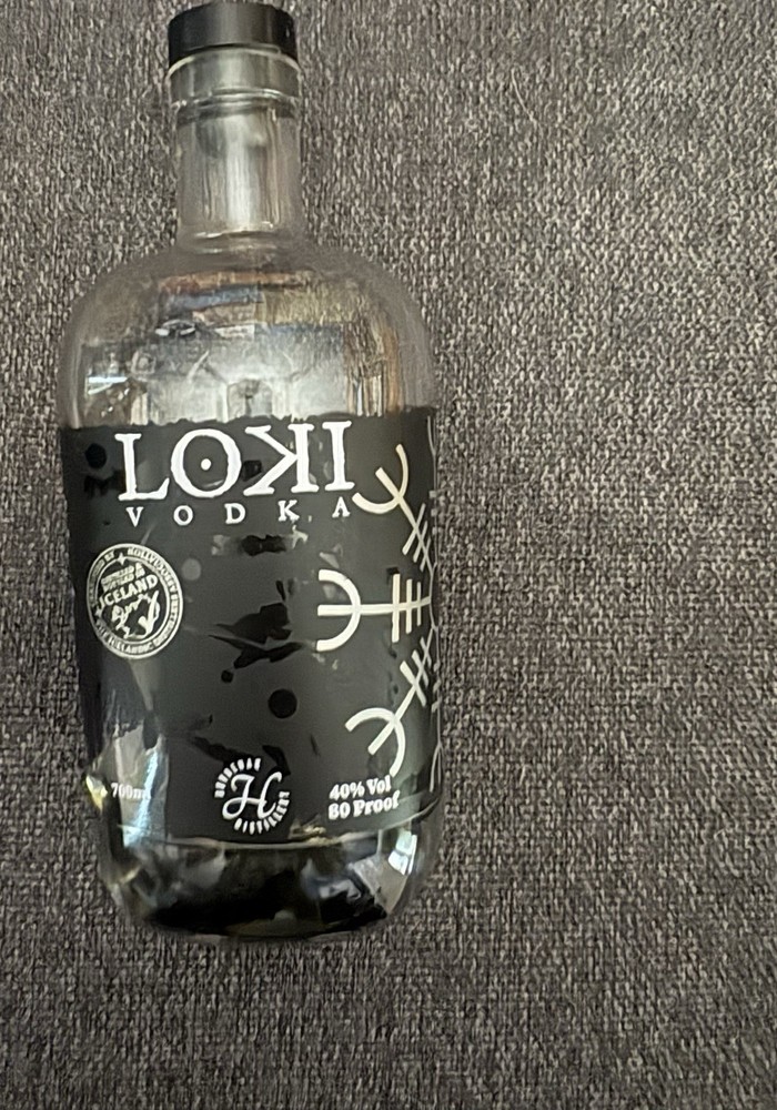 Loki Vodka Empty Bottle 700ml