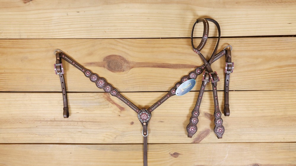 Headstall & Breast Collar Tack Set for Horse