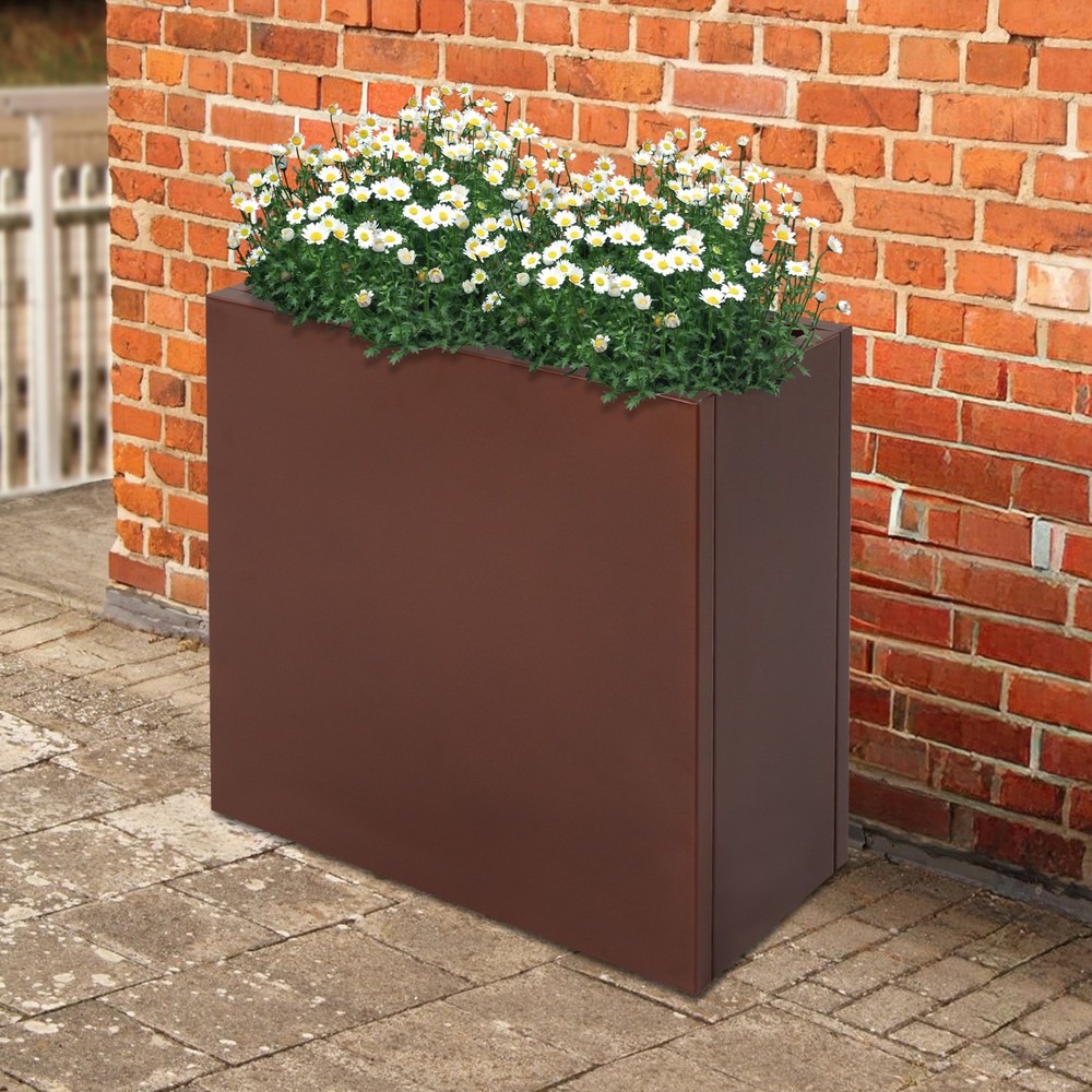 Planter Box, Rectangular Planter Box, Planter Box for Deck, Patio US