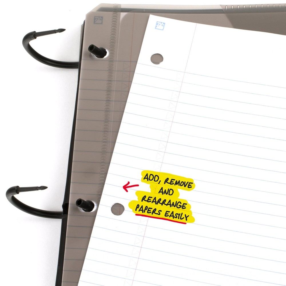 Five Star Flex Refillable Notebook + Study App, 1 Pack, Amethyst Purple