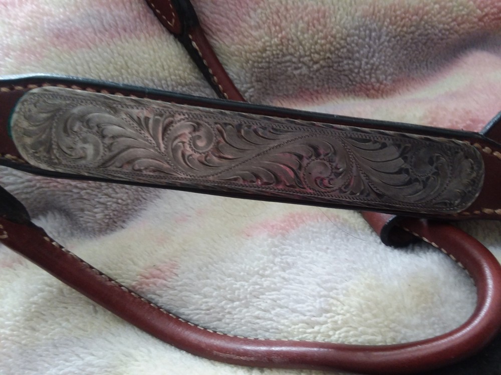 Bob's Custom Tack sterling silver show halter