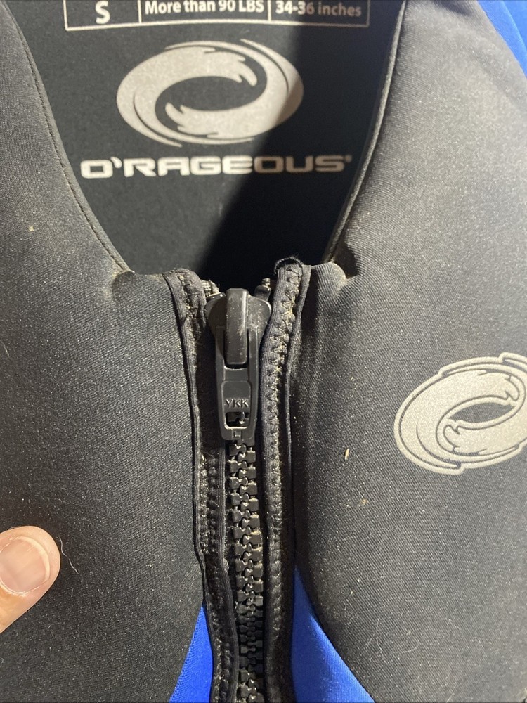 O’Rageous Life Vest. Size Small. Neoprene