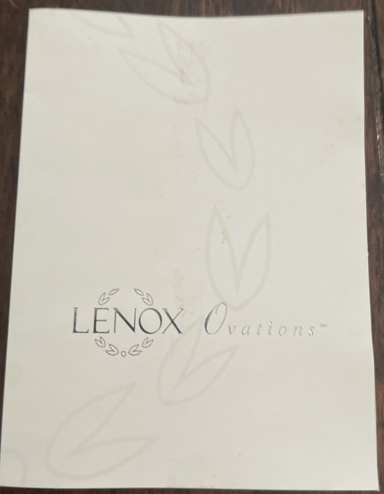Lennox Crystal Handle Ovations Cake Knife