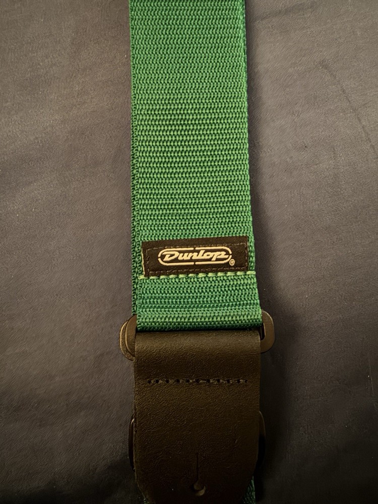Dunlop Poly Green Guitar Strap