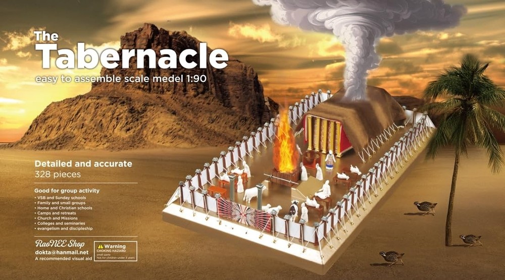 Old Testament Tabernacle Model Kit for Teaching and Learning Resources