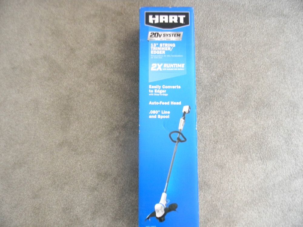 NEW HART 20V 20Volt 13-inch String Trimmer/Edger - Tool Only