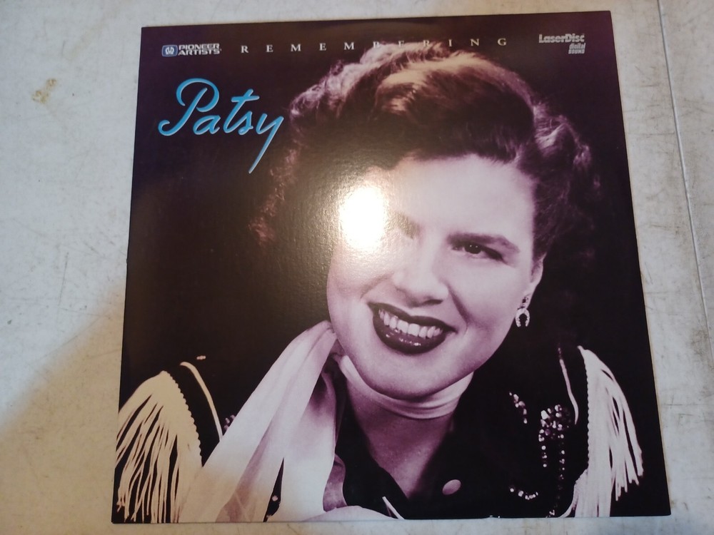 REMEMBERING PATSY Laserdisc LD MUSIC EXCELLENT CONDITION VERY RARE PATSY CLINE!