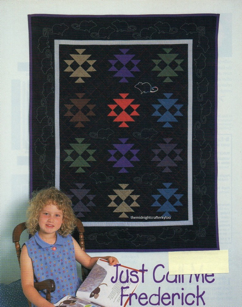 Just Call Me Frederick Quilt Pattern Pieced MA