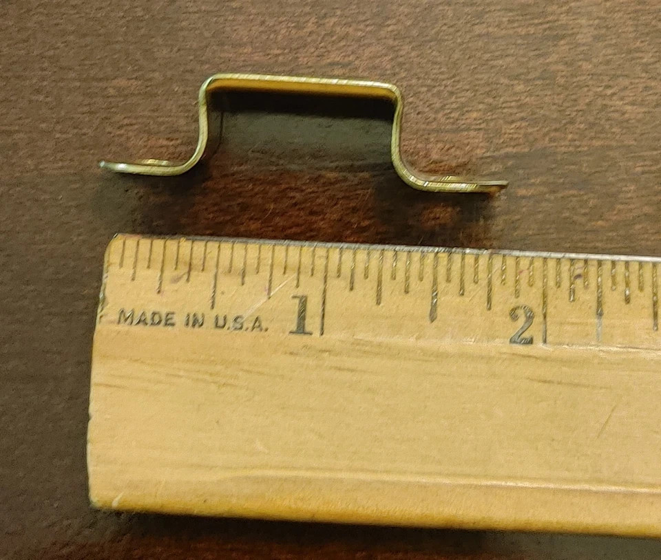 Vintage Antique Steamer Trunk Handle Loop Hardware (4)