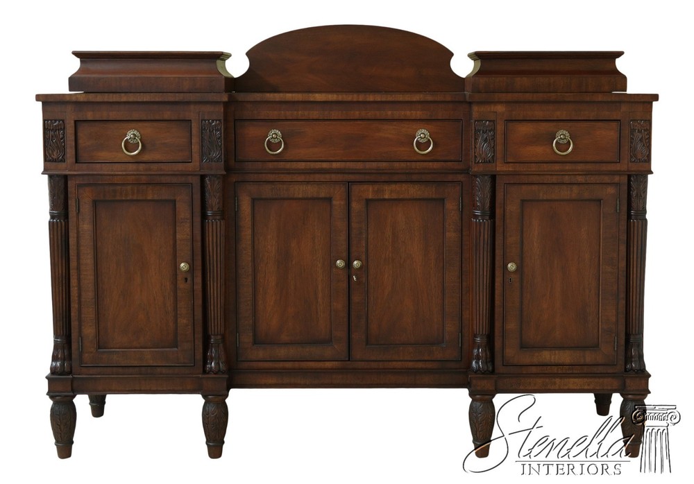 L49464EC: WELLINGTON HALL Monumental Mahogany Sideboard