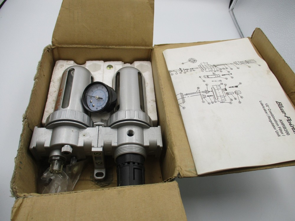 Blue Point 1/2" Combination Filter/Lubricator/Regulator Unit
