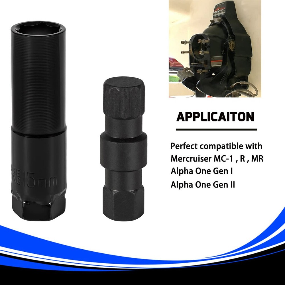 Shift Cable Tool Socket & Hinge Pin Tool for Mercruiser Alpha 1 Gen I Gen II