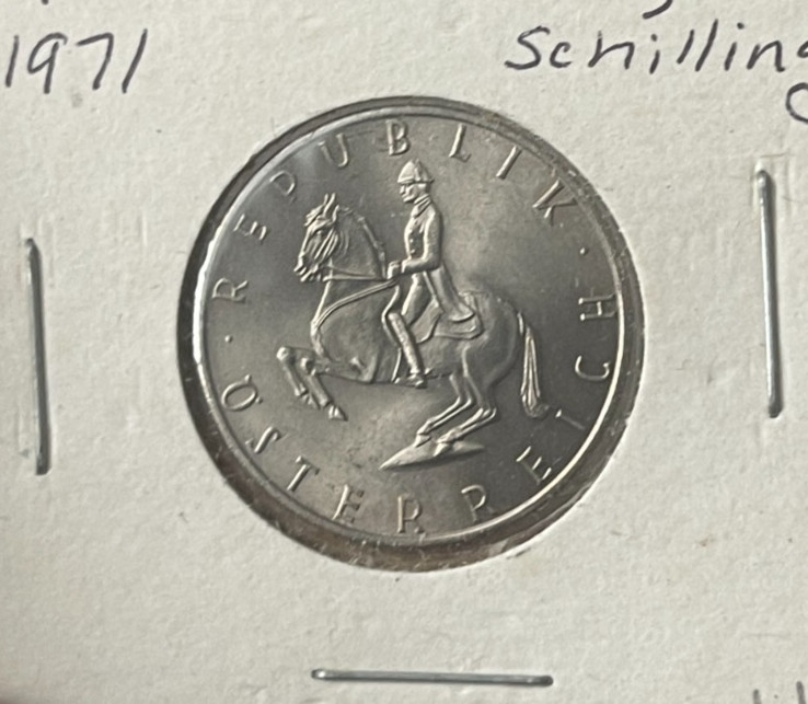 1971 Austria 5 Schilling L2