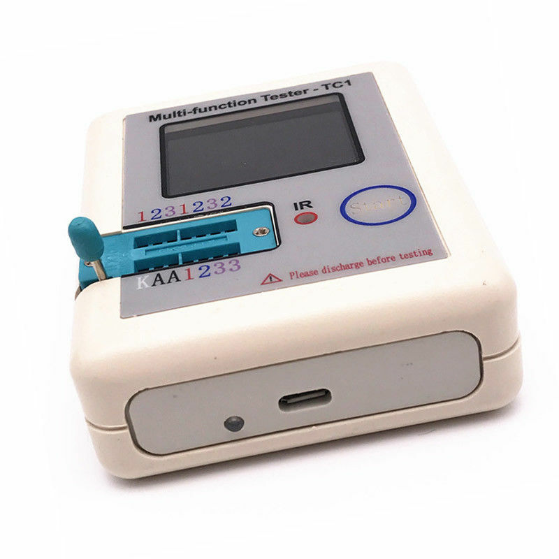 LCR-TC1 Pocket Multifunction Transistor Tester Full Color Graphics Display CS