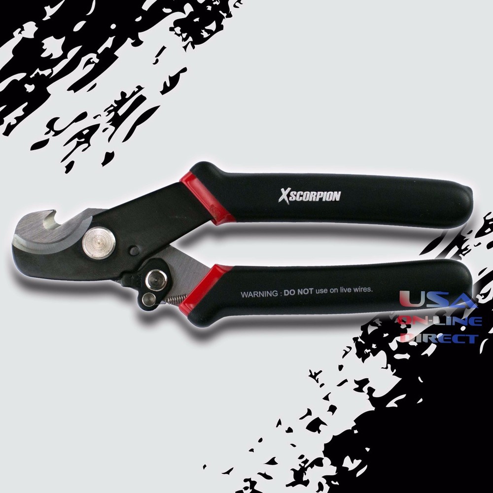 Heavy Duty Home Car Marine Electrical Wire Cable Cutter Stripper Razor Sharp US