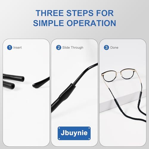 Glasses Strap, 2 Pack Premium Sunglasses Strap & Eyeglasses Strap for Men
