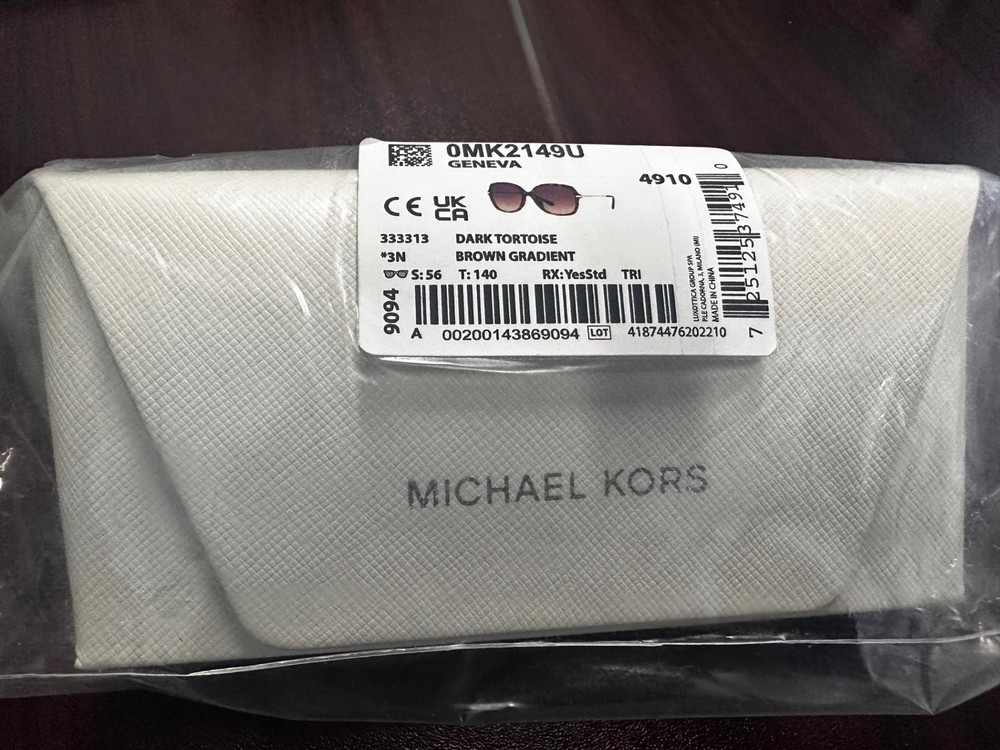 Michael Kors Dark Tortoise Sunglasses with Brown Gradient