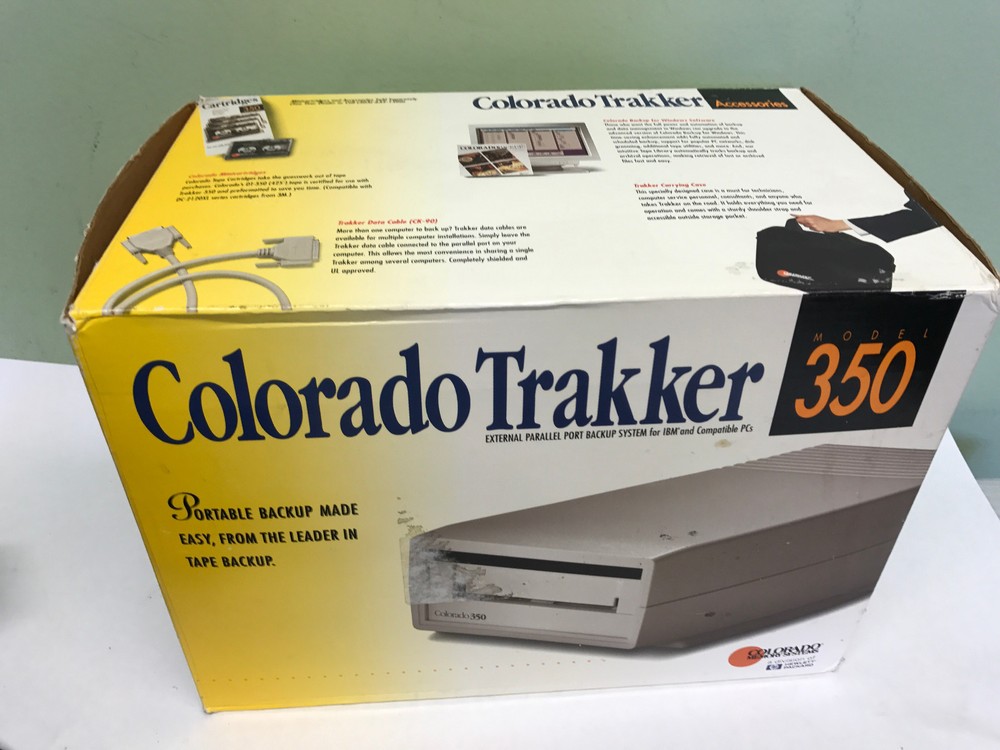 Colorado Trakker 350 External Parallel Port Backup System JD35C