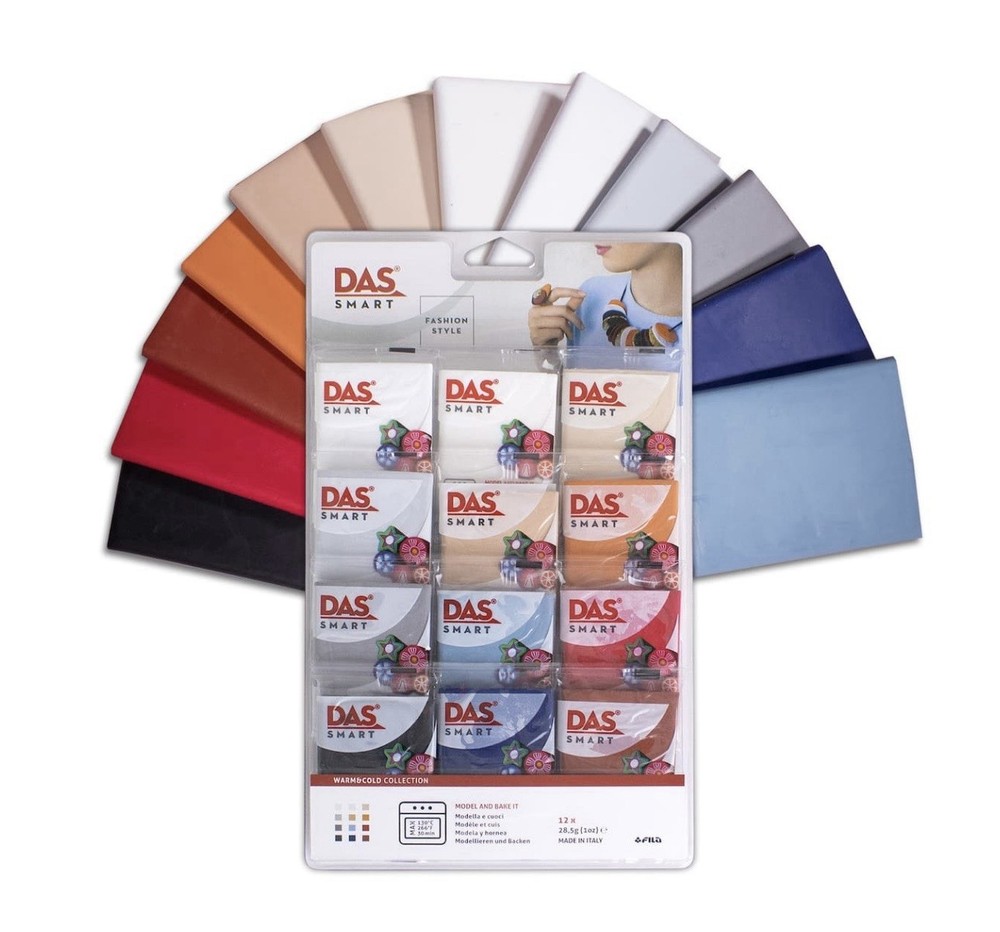 DAS® Warm & Cold Smart Polymer Clay Set